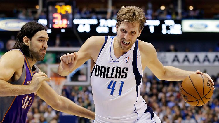 Nowitzkis Quote gegen die Suns kann sich sehen lassen.