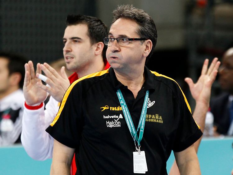 Verantworlich für Spaniens Beton: Coach Valero Rivera, der sein Amt wohl niederlegen wird.