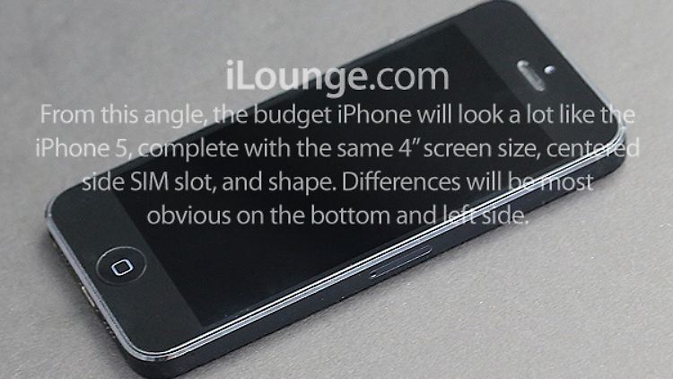 Dieses Bild des angeblichen billigen iPhones wurde auf ilounge.com veröffentlicht.