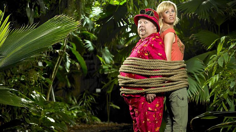 Preisverdächtige Dschungelcamp-Moderatoren: der inzwischen verstorbene Dirk Bach und Sonja Zietlow.
