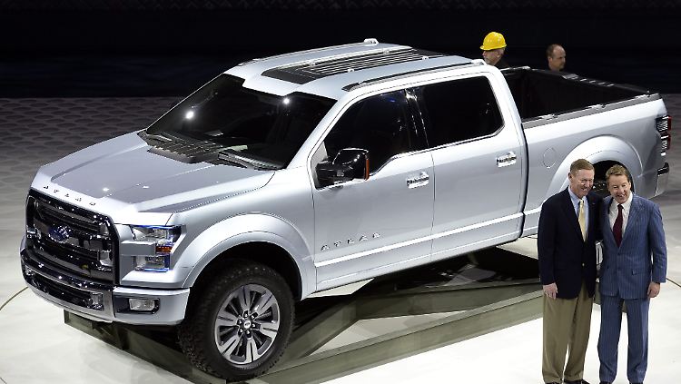 Ford Atlas, eine Pickup-Studie, vorgestellt bei der diesjährigen Detroiter Autoshow: Diese Modelle sind in den USA gefragt.