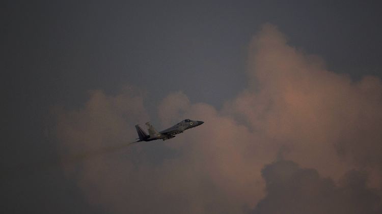Kampfjet der israelischen Luftwaffe.