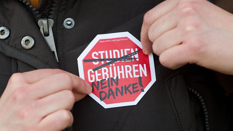 Bayern und Niedersachsen sind die einzigen Bundesländer, in denen Studenten derzeit Studiengebühren zahlen müssen.