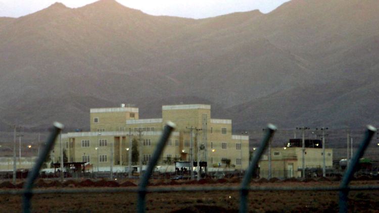 Die Atomanlage Natans in der iranischen Wüste
