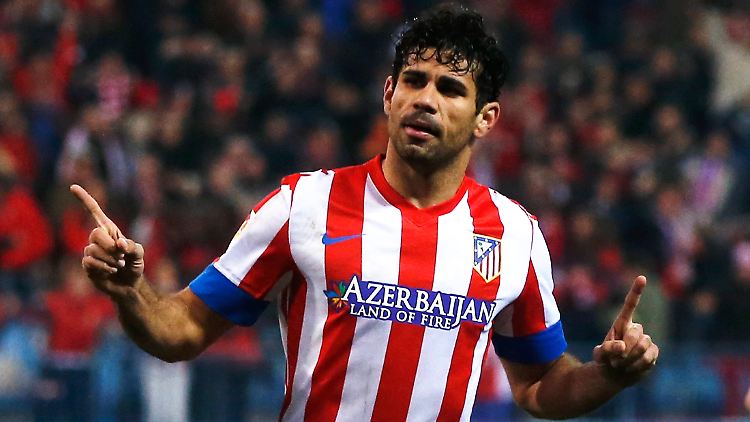 Punktgenau: Atléticos Diego Costa.