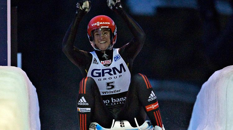 "Das war ein großer Traum von mir", sagte Natalie Geisenberger nach ihrer Gold-Fahrt.