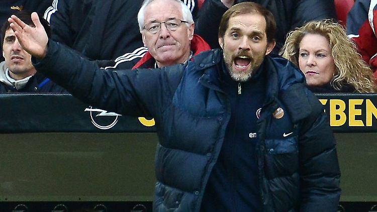 An der Seitenlinie kein ruhiger Zeitgenosse: Mainz-Trainer Tuchel.