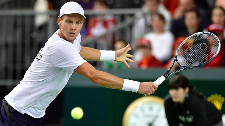 Tomas Berdych führt sein Team ins Viertelfinale.