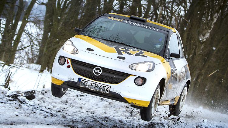 Soll bei Rallye-Veranstaltungen allen davonfahren: der Adam R2.