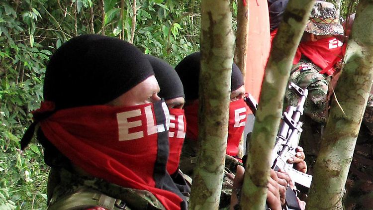 ELN-Rebellen zeichnen für die Entführung zweier deutscher Männer verantwortlich.