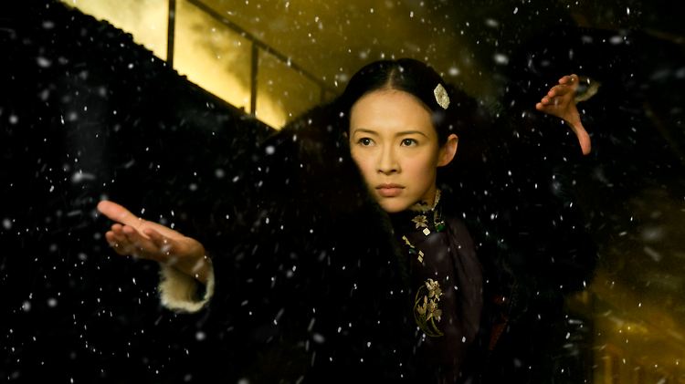 Szene aus dem Berlinale-Eröffnungsfilm "The Grandmaster" von Jury-Präsident Wong Kar-Wai mit Chinas Superstar Zhang Ziyi.