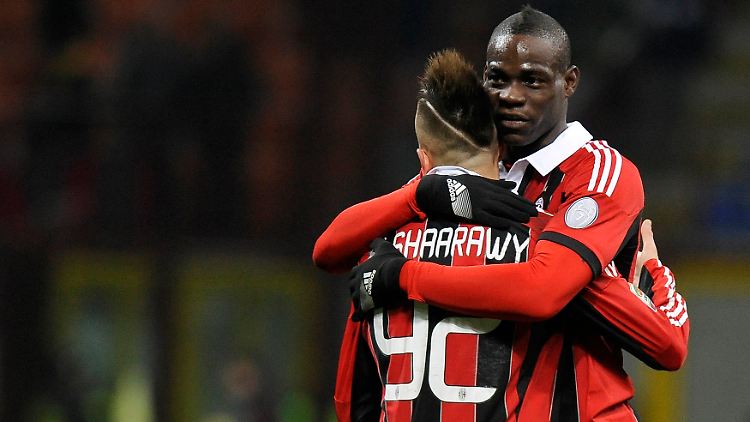 Die Hautfarbe von Mario Balotelli ist für eine Mitglieder des Milan-Vorstands offenbar etwas Besonderes.