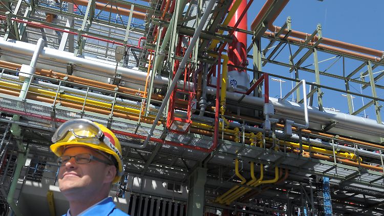 Anlage zur Herstellung von Solarsilizium bei Wacker Chemie