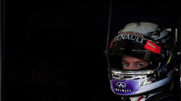 Der Weltmeister startet in die Vorbereitung: Sebastian Vettel in Jerez.