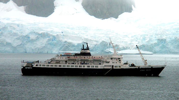 Die "MV Lyubov Orlova" sollte in der Dominikanischen Republik verschrottet werden.