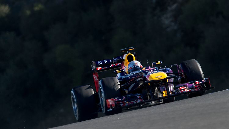 Noch namenlos, aber schon zuverlässig: Der neue Red Bull RB 8.