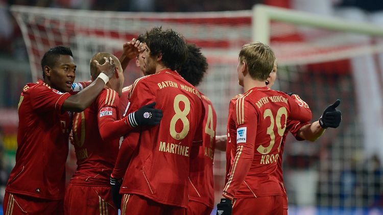 Schalke 0, Bayern 4 - in diesem Fall Tore. Und 15 Zähler Vorsprung auf Verfolger Borussia Dortmund.