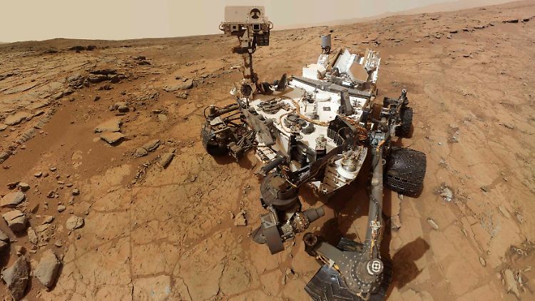 "Vollständig operierendes Analyselabor auf dem Mars": "Curiosity" soll nach Spuren von Leben auf dem Roten Planeten suchen.