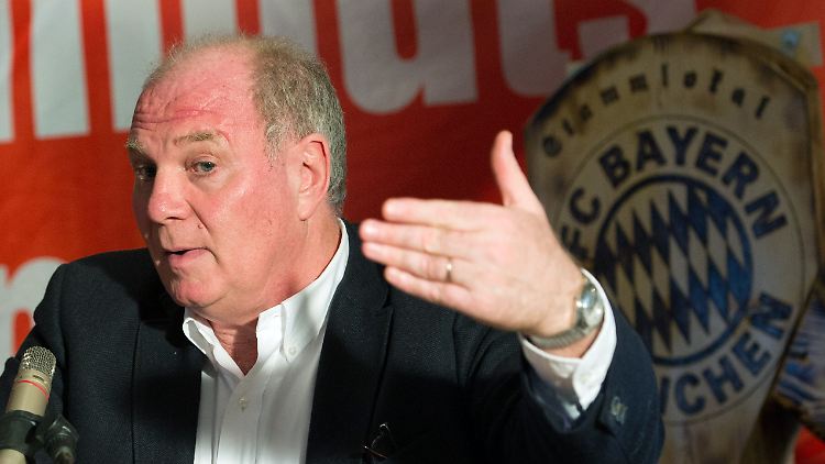 "Scheinbar hat er sein Jagdfeld etwas verändert": Uli Hoeneß.