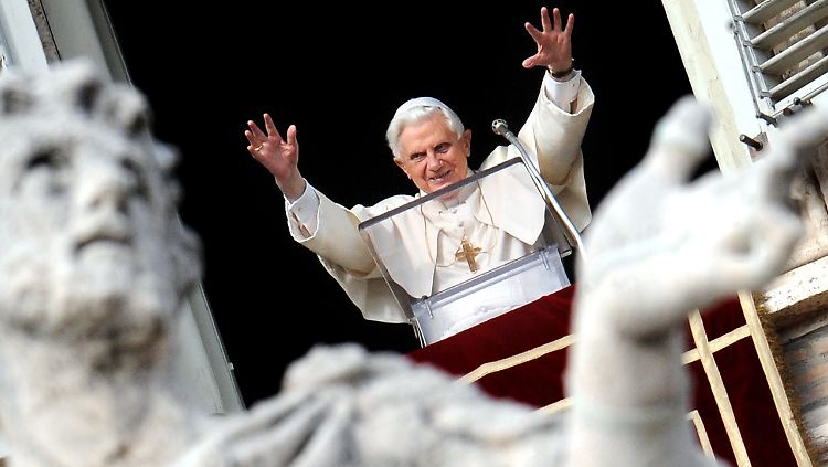 Der Papst im Vatikan.