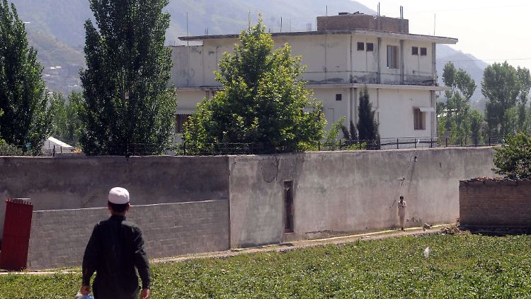 In diesem Haus in Abbottabad überraschten die Elitesoldaten Osama bin Laden.