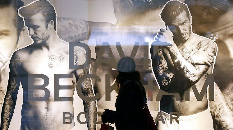 Alles außer Fußball: David Beckham.