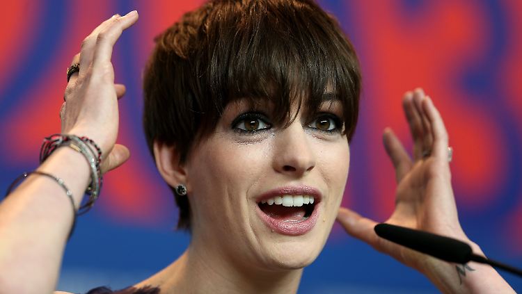 Anne Hathaway gehört zu den großen Stars dieser Berlinale.