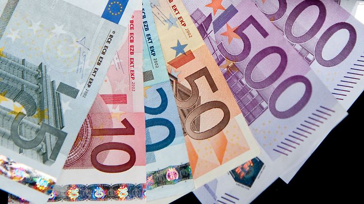 Für den 200er-Schein war kein Platz mehr.