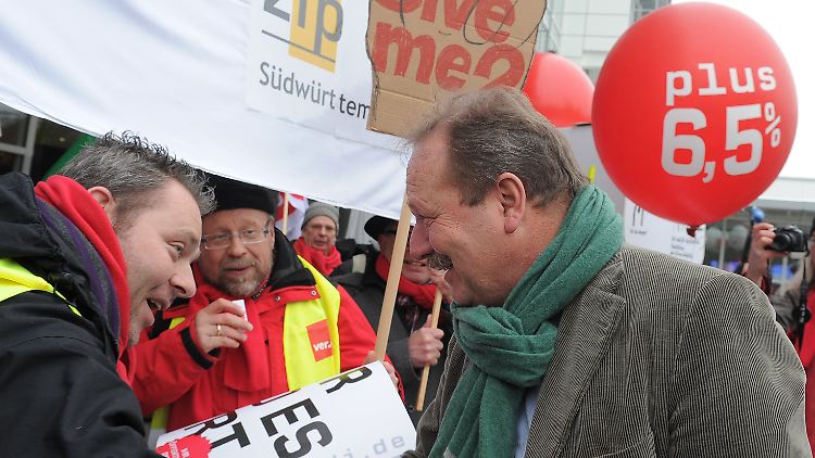 Die Forderungen der Gewerkschaften sind klar.