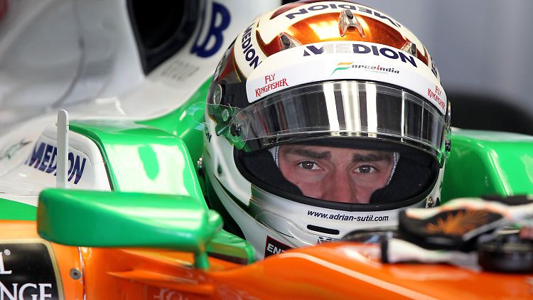 Er will doch nur fahren: Adrian Sutil.