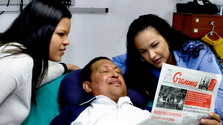 Chavez in Havanna.