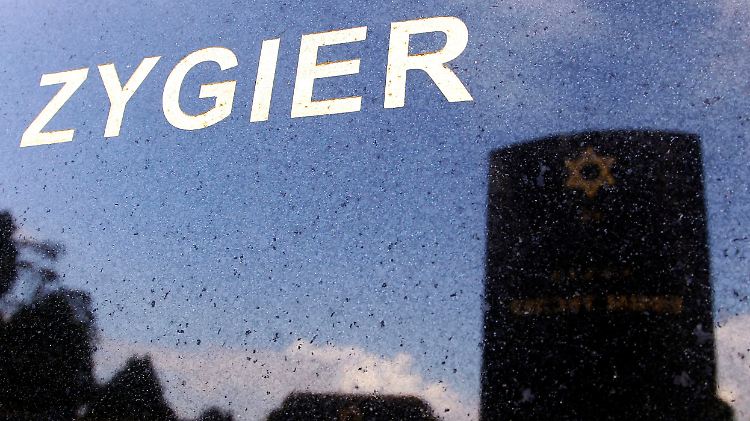Zygiers Grab in Australien.