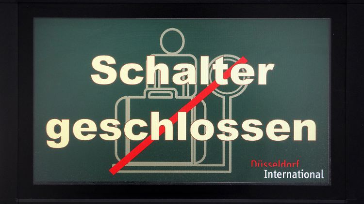 An dieses Bild müssen sich Flugreisende bei Tarifauseinandersetzungen wohl gewöhnen.