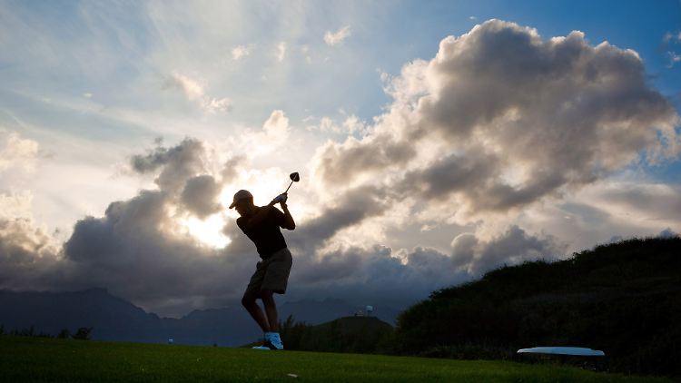 Auch in den Winterferien, wenn er nach Hawaii fliegt, spielt der US-amerikanische Präsident gern Golf.