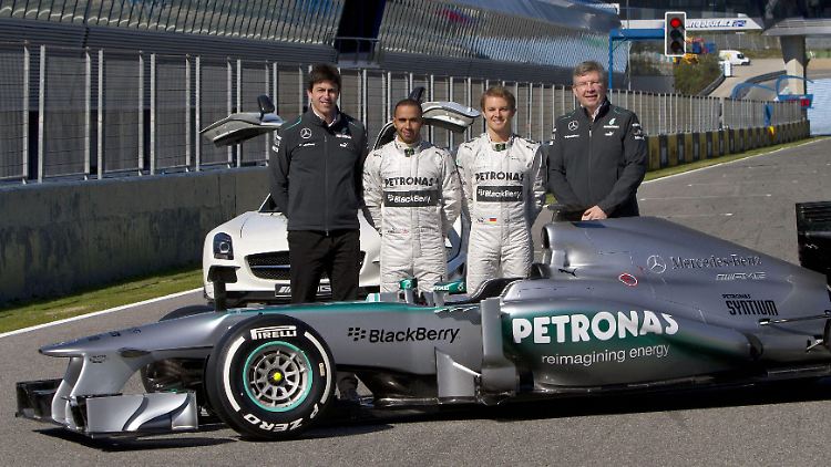 Mercedes stellte Anfang des Monats das Auto für die kommende Saison vor.
