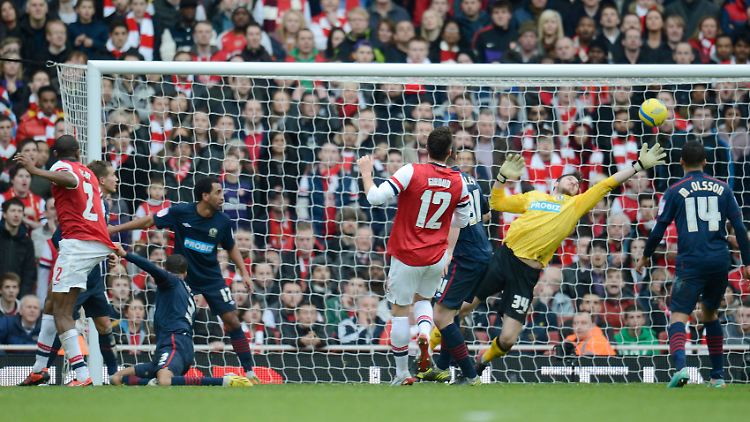 Unüberwindbar: Blackburn-Keeper Jake Kean hielt die Pokalsensation gegen Arsenal fest.