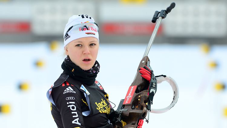 Miriam Gössner fuhr als potenzieller WM-Star nach Nove Mesto. Sie enttäuschte die Erwartungen, vor allem am Schießstand.
