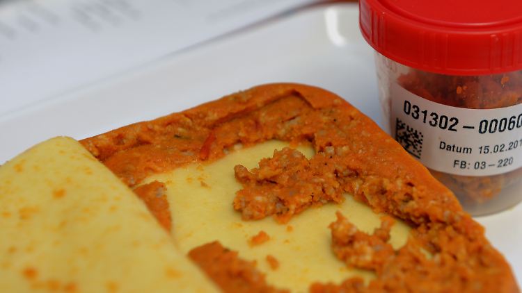 Diese Lasagne wird beim Niedersächsischen Landesamt für Verbraucherschutz und Lebensmittelsicherheit auf Pferdefleisch durchsucht. 