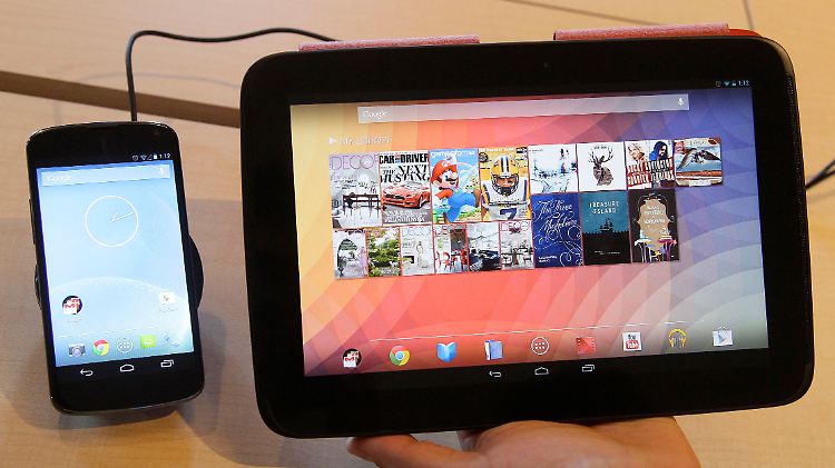 Mit der Nexus-Reihe will Google der Konkurrenz den Schneid abkaufen.