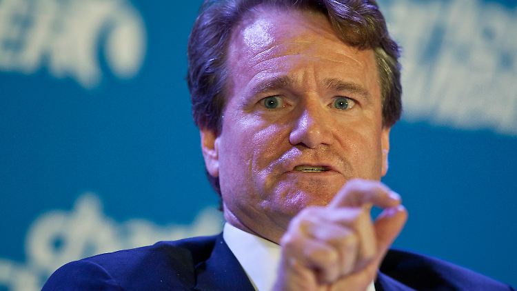 King of Wall Street: Bank of America-Chef Brian Moynihan.