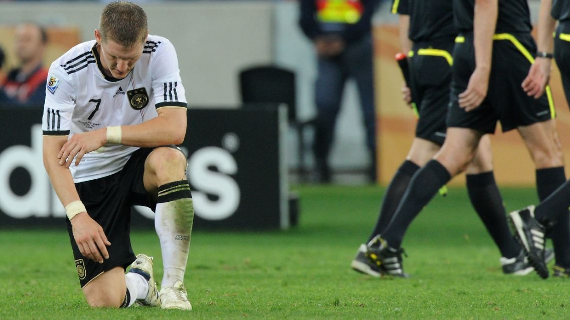 "Natürlich ist es immer blöd, wenn man kurz davor steht und man dann verliert": Bastian Schweinsteiger.