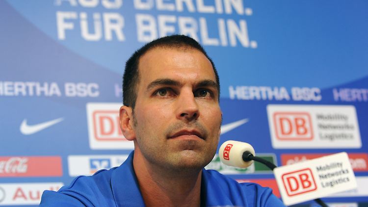 Geht die neue Saison mit viel Optimismus an: Herthas Trainer Markus Babbel.