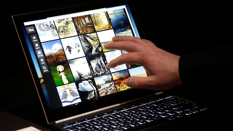 Laptop zum Streicheln