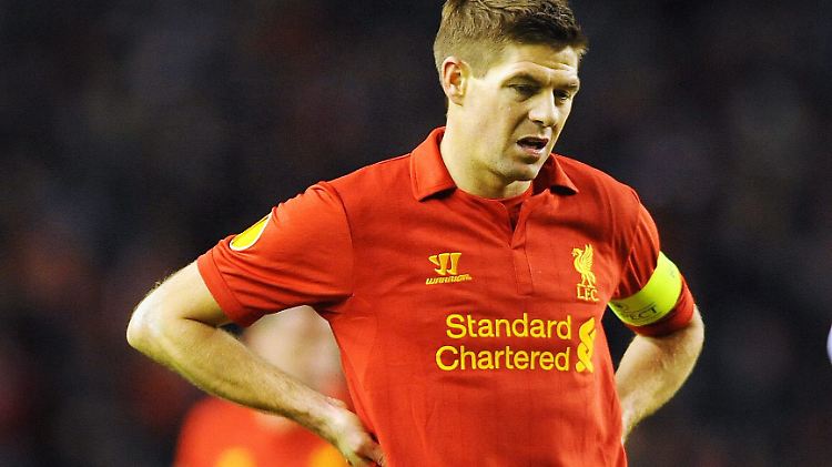 Enttäuschter Gerrard: Liverpool fliegt früh aus der Europa League. Die "Reds" sind dabei aber in guter Gesellschaft.
