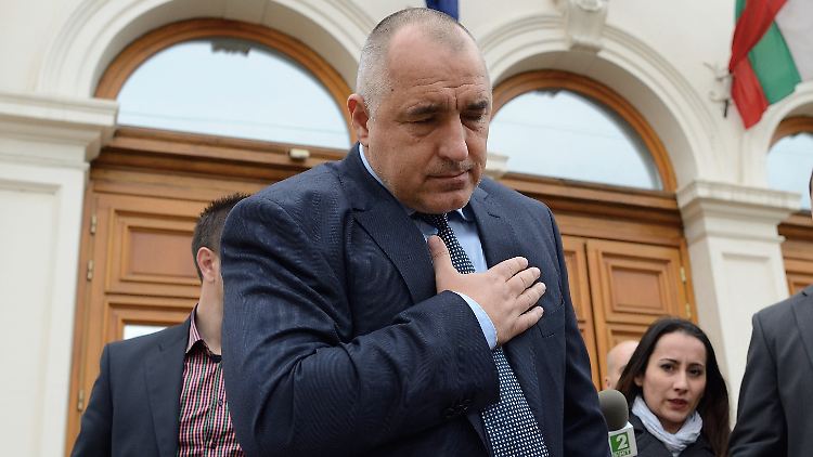 Karatekämpfer und Volkstribun mit Neigung zur theatralischen Geste: Bojko Borissow.