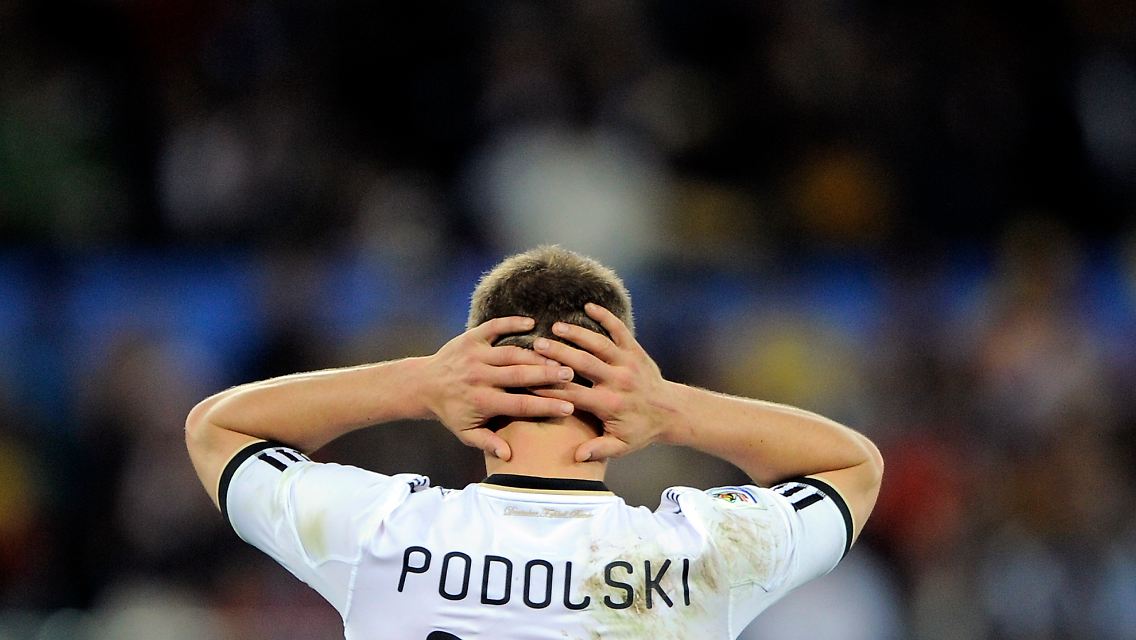 Aus und vorbei: Lukas Podolski.