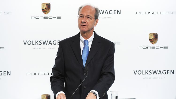 VW-Finanzvorstand Hans Dieter Pötsch gibt sich auch gerne mit etwas weniger Geld zufrieden.
