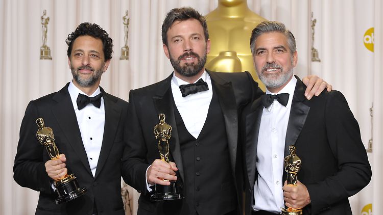 Grant Heslov, Ben Affleck und George Clooney haben "Argo" produziert - und sich damit im Iran keine Freunde gemacht. 