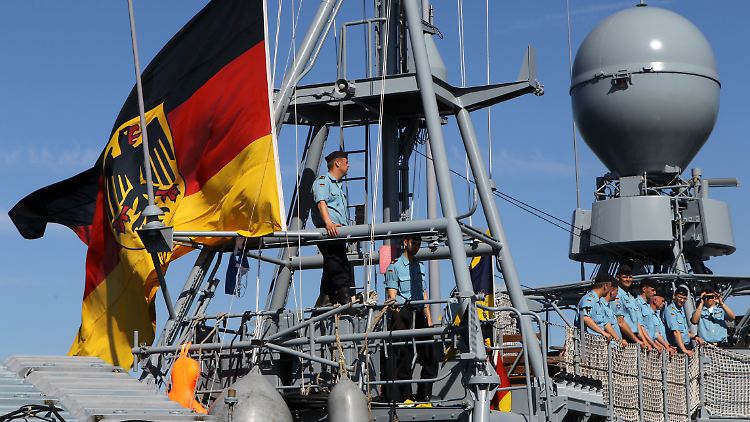 Die "Hermelin" ist eines der Schnellboote, mit denen die Bundeswehr an der Unifil-Mission beteiligt ist.
