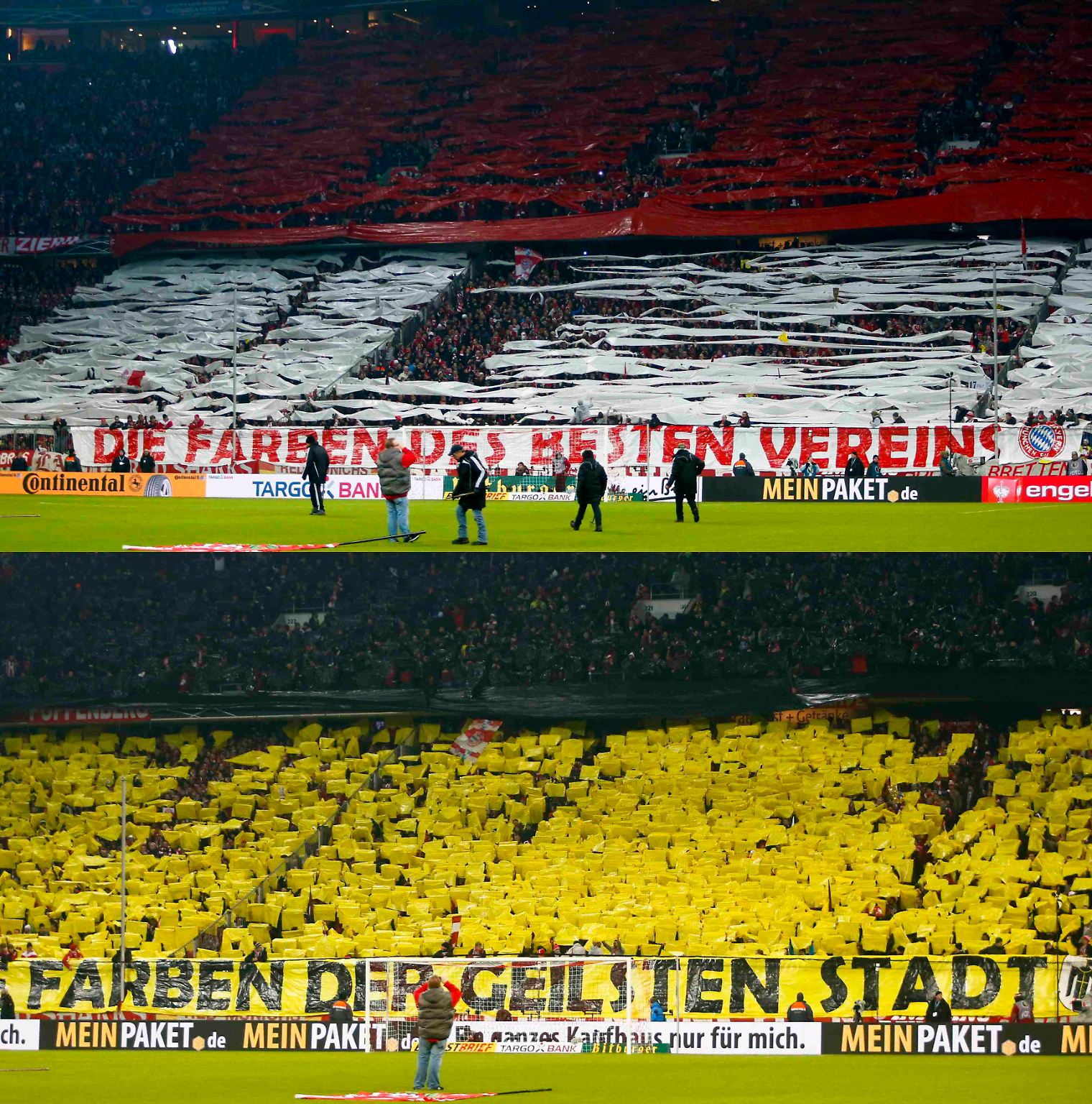 Das war die Bühne.